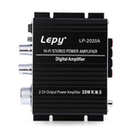 LP-2020A 車用/家用 HIFI 放大器音響，支援 MP3，英國插頭附3A電源，英國插頭