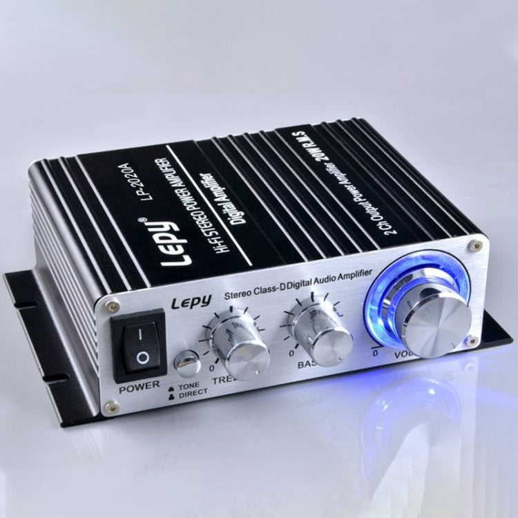 LP-2020A 車用/家用 HIFI 放大器音響，支援 MP3，英國插頭附3A電源，英國插頭