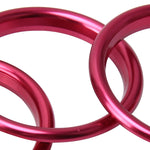 4 PCS Car Outlet Decorative Rings Aluminum Alloy Air Outlet Chrome Trim Ring Car Dashboard  Air Vents Cover Sticker Decoration for Audi A3, For Audi A3