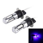 2 PCS H3 10W 30 SMD-4014 LEDs Car Fog Light, DC 12V, H3 (White Light), H3 (Blue Light), H3 (Orange Light)