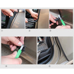 80cm B Shape Car Decorative Strip Rubber Chrome Decoration Strip Door Seal Window Seal, 80cm B Shape
