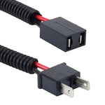 2 PCS H7 Car HID Xenon Headlight Male to Female Conversion Cable, H7