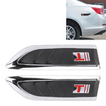 2 PCS Car Side Air Intake Flow Vent Fender Decorative Stickers Cover, Side Air Intake Flow Vent Cover