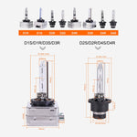 2 PCS D4S 35W 3800 LM 4300K HID Bulbs Xenon Lights Lamps, DC 12V, D4S