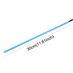 2 PCS 30cm DC12V 4.2W Ultra-thin Car Auto Double Colors Turn Lights / Running Lights, with LED SMD-2835 Lamp Beads (Turn Lights: Yellow Light; Running Lights: Ice Blue Light), Turn Lights: Yellow Light; Running Lights: Ice Blue Light