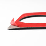 Car German Flag Carbon Fiber Air Conditioning Panel Decorative Sticker for Mercedes-Benz W204 C Class 2007-2010, Air Conditioning (German Flag)
