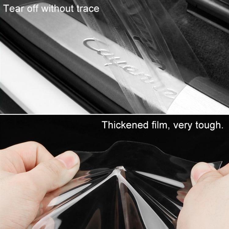 Universal Car Door Invisible Anti-collision Strip Protection Guards Trims Stickers Tape, Size: 5cm x 5m, Size: 5cm x 5m
