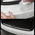Universal Car Door Invisible Anti-collision Strip Protection Guards Trims Stickers Tape, Size: 5cm x 5m, Size: 5cm x 5m