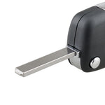 For PEUGEOT Car Keys Replacement 3 Buttons Car Key Case with Holder, without Grooved, 3 Buttons without Grooved
