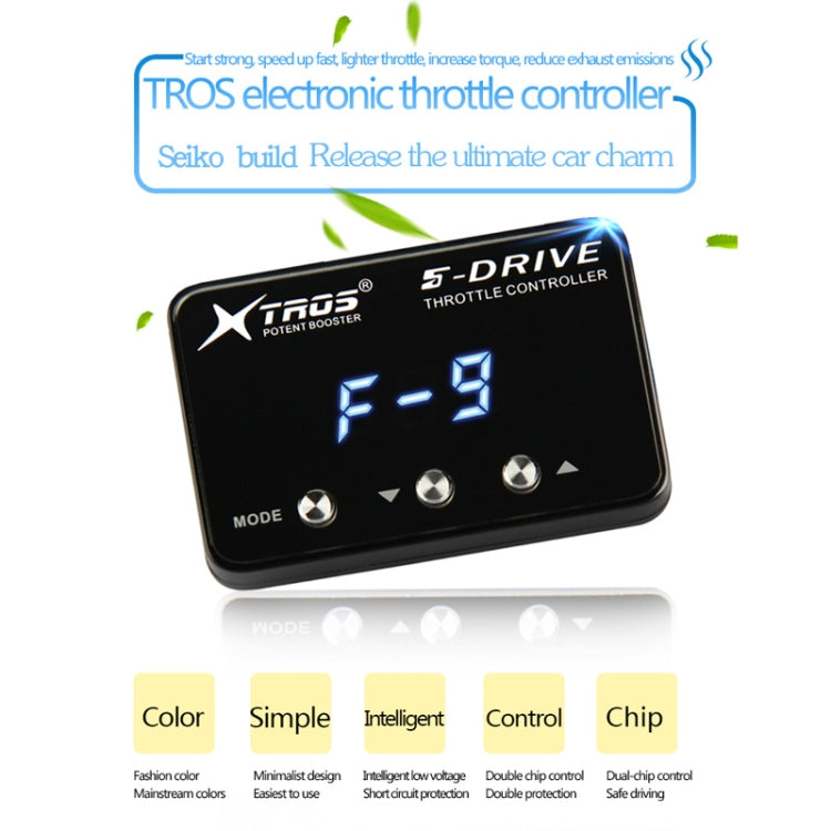 TROS KS-5Drive Potent Booster for Mitsubishi Lancer 2008-2019 Electronic Throttle Controller, For Mitsubishi Lancer