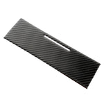 Car Carbon Fiber Cigarette Lighter Panel Frame Decorative Sticker for Volkswagen Touareg, Cigarette Lighter Panel
