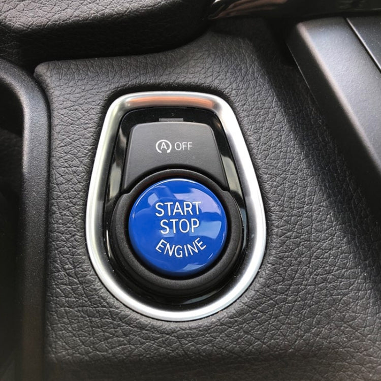 Car Engine Start Key Push Button Cover for BMW G / F Chassis,  with Start and Stop, For BMW G / F Chassis, with Start and Stop (Black), For BMW G / F Chassis, with Start and Stop (Blue), For BMW G / F Chassis, with Start and Stop (Red)                 ...