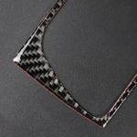 Car Carbon Fiber Air Conditioning Air Outlet Frame Decorative Sticker for Audi A4 B8 2009-2016 / A5 2008-2017 / Q5 2009-2017​, Left Drive, Air Outlet Frame