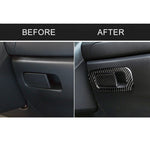 Car Carbon Fiber Storage Box Switch Decorative Sticker for Honda Tenth Generation Civic 2016-2019, Left Drive, Storage Box Switch