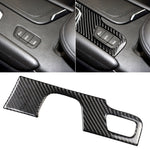 Car Carbon Fiber Gear Position Panel Decorative Sticker for Cadillac XT5 2016-2017, Left Drive, Gear Position