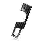 Car Carbon Fiber Gear Position Panel Decorative Sticker for Cadillac XT5 2016-2017, Left Drive, Gear Position