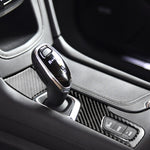 Car Carbon Fiber Gear Position Panel Decorative Sticker for Cadillac XT5 2016-2017, Left Drive, Gear Position