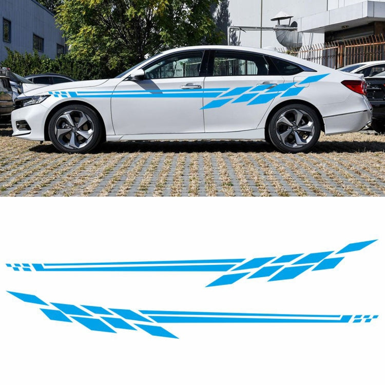 Car Styling Plaid Series PVC Sticker Auto Decorative Sticker, D-373