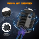 2 PCS DC9-36V / 20W / 6000K / 3000K / 2000LM Motorcycles Double Color Headlights / Fog Light, 20W