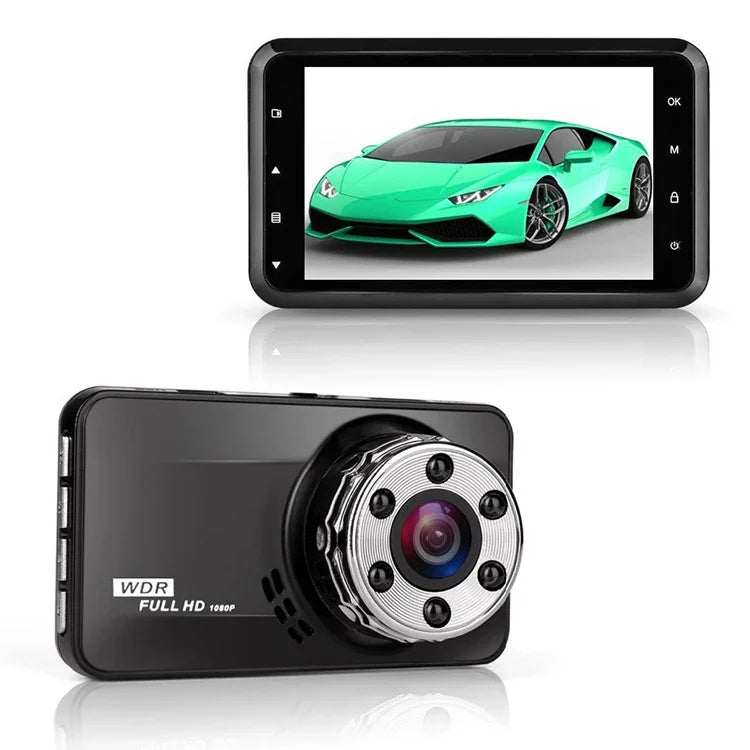 T638 車用 DVR USB 隱藏式行車記錄器高清夜視倒車影像監視器，T638