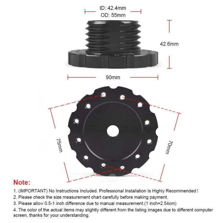 Thrustmaster TXT300 T500TS 遊戲方向盤連接轉接器，適用 Thrustmaster TXT300（黑色），適用 Thrustmaster TXT300（紅色）