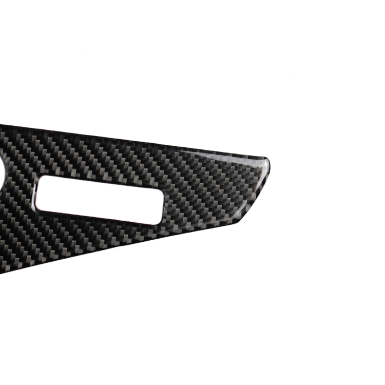2 PCS Car Carbon Fiber Door Inner Handle Panel Decorative Sticker for Infiniti Q60, Left Drive, Door Inner Handle Panel