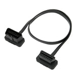 16PIN 汽車 OBD 診斷延長線 OBD2 公對母電纜，電纜長度：100cm，100cm