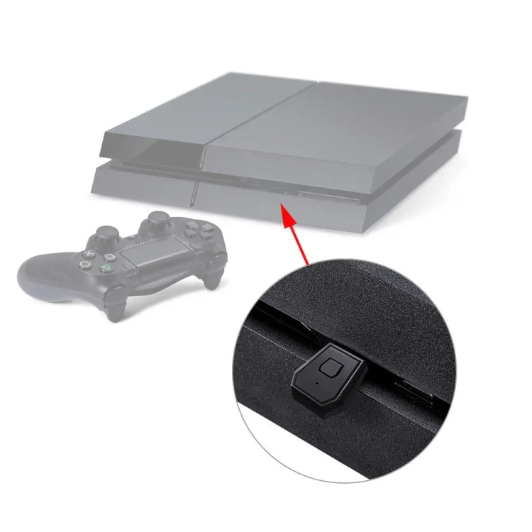 Sony PlayStation PS4用USB 4.0藍牙接收器與發射器，適用於PS4