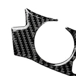 4 in 1 Car Carbon Fiber Steering Wheel Button Decorative Sticker for Lexus IS250 NX200 200t 300h, Left and Right Drive Universal, For Lexus IS250 NX200 200t 300h(A)