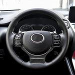 4 in 1 Car Carbon Fiber Steering Wheel Button Decorative Sticker for Lexus IS250 NX200 200t 300h, Left and Right Drive Universal, For Lexus IS250 NX200 200t 300h