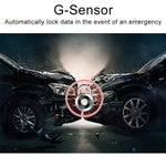 3 in 1 4 inch 170 Degree Wide Angle Night Vision HD 1080P Video Car DVR, Support Motion Detection / G-Sensor, 4 inch