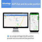 TK600 2G GPS / GPRS / GSM強力磁吸實時汽車卡車車輛追蹤GPS追蹤器，TK600