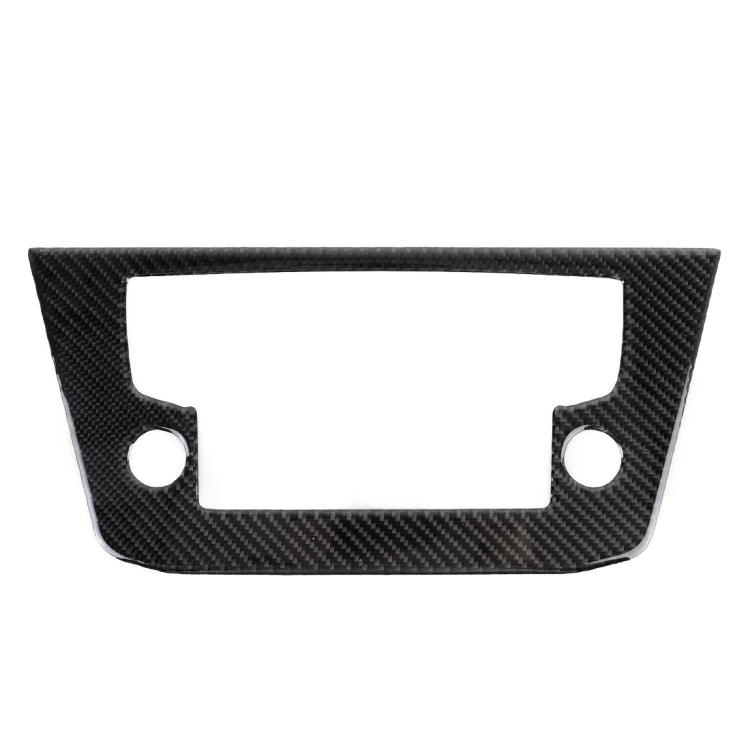 Car Carbon Fiber Navigation Frame Decorative Sticker for Volkswagen Tiguan L 2019-2021, Low Configuration, Navigation Frame, Low Configuration