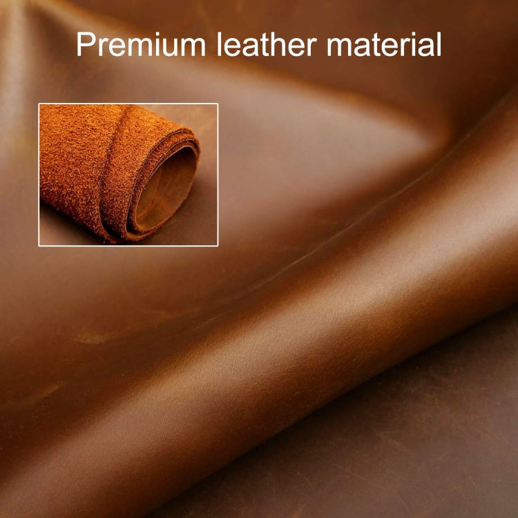 Hallmo Car Cowhide Leather Key Protective Cover Key Case for New Mercedes-Benz E300L, For New Mercedes-Benz E300L