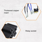 12V 汽車喇叭接線束繼電器電纜，12V