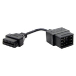 17Pin to 16Pin Car OBD2 Conversion Cable OBDII Diagnostic Adapter Cable for Toyota, For Toyota