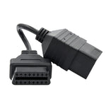 17Pin to 16Pin Car OBD2 Conversion Cable OBDII Diagnostic Adapter Cable for Toyota, For Toyota