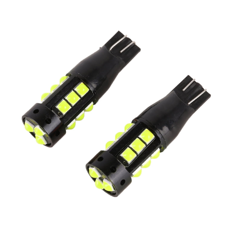 2 PCS T10 DC12V / 6.5W Car Clearance Light 15LEDs SMD-3030 Lamp Beads, 15LEDs SMD-3030 (Ice Blue Light), 15LEDs SMD-3030 (Blue Light), 15LEDs SMD-3030 (Pink Light), 15LEDs SMD-3030 (Green Light), 15LEDs SMD-3030 (Red Light), 15LEDs SMD-3030 (White Ligh...