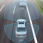 Z30 WiFi 雙鏡頭高清 2160P 無光夜視 360 度全景行車記錄器，GPS 版本，Z30 GPS 版本