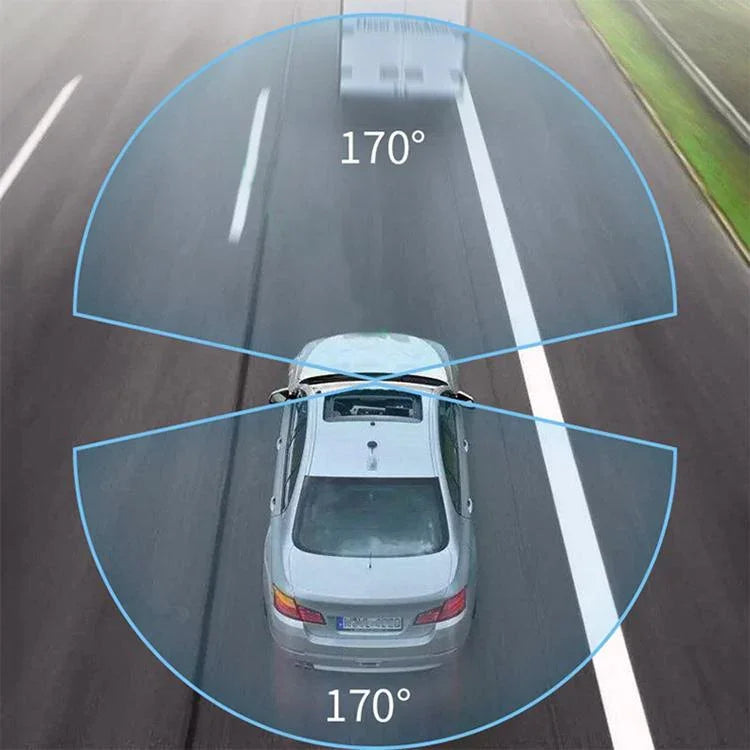 Z30 WiFi 雙鏡頭高清 2160P 無光夜視 360 度全景行車記錄器，GPS 版本，Z30 GPS 版本