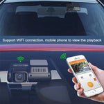 Z30 WiFi 雙鏡頭高清 2160P 無光夜視 360 度全景行車記錄器，GPS 版本，Z30 GPS 版本