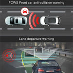 Z30 WiFi 雙鏡頭高清 2160P 無光夜視 360 度全景行車記錄器，GPS 版本，Z30 GPS 版本