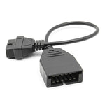 12Pin to 16Pin Car OBD2 Conversion Cable OBDII Diagnostic Adapter Cable for GM, 12Pin to 16Pin for GM