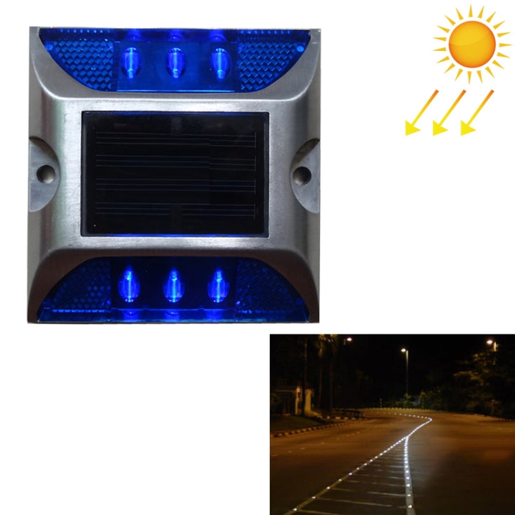 太陽能方形路面標誌燈 車輛導向燈 減速燈，閃爍亮版，閃爍亮版