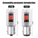2pcs 1156 DC12V / 2.16W / 0.18A / 480LM Car LED Turn Signal Light, 1156 (Red Light), 1156 (White Light), 1156 (Yellow Light)