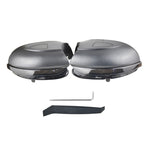 1 Pair For Volkswagen Golf 6 MK6 Car Dynamic LED Turn Signal Light Rearview Mirror Flasher Water Blinker, without Hole, For Volkswagen Golf 6 MK6, without Hole