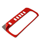 Car Carbon Fiber Gear Button Frame Decorative Sticker for Honda Tenth Generation Civic 2016-2019, Left Drive, Gear Button Left Drive