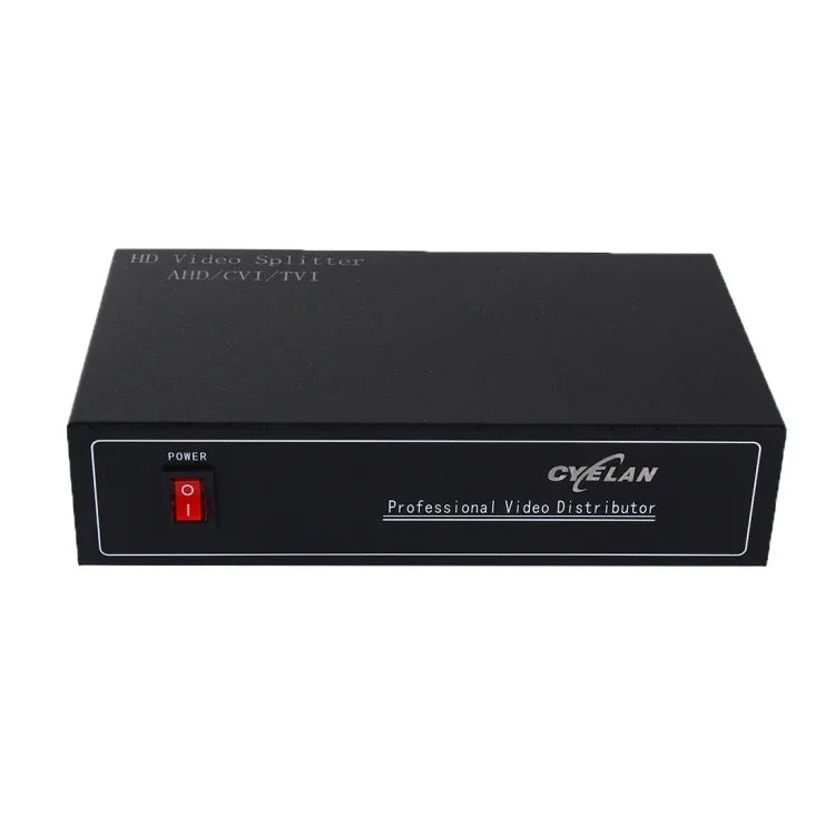 同軸 AHD / CVI / TVI 1 進 8 視訊訊號分配器, 1 進 8