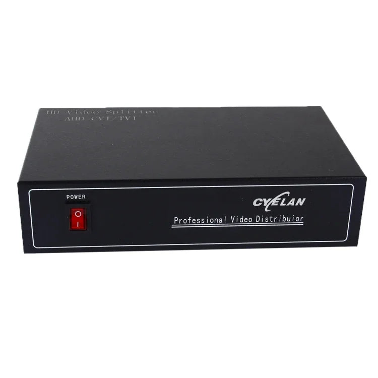 同軸 AHD / CVI / TVI 2 進 4 視訊訊號分配器, 2 進 4