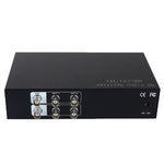 同軸 AHD / CVI / TVI 2 進 4 視訊訊號分配器, 2 進 4